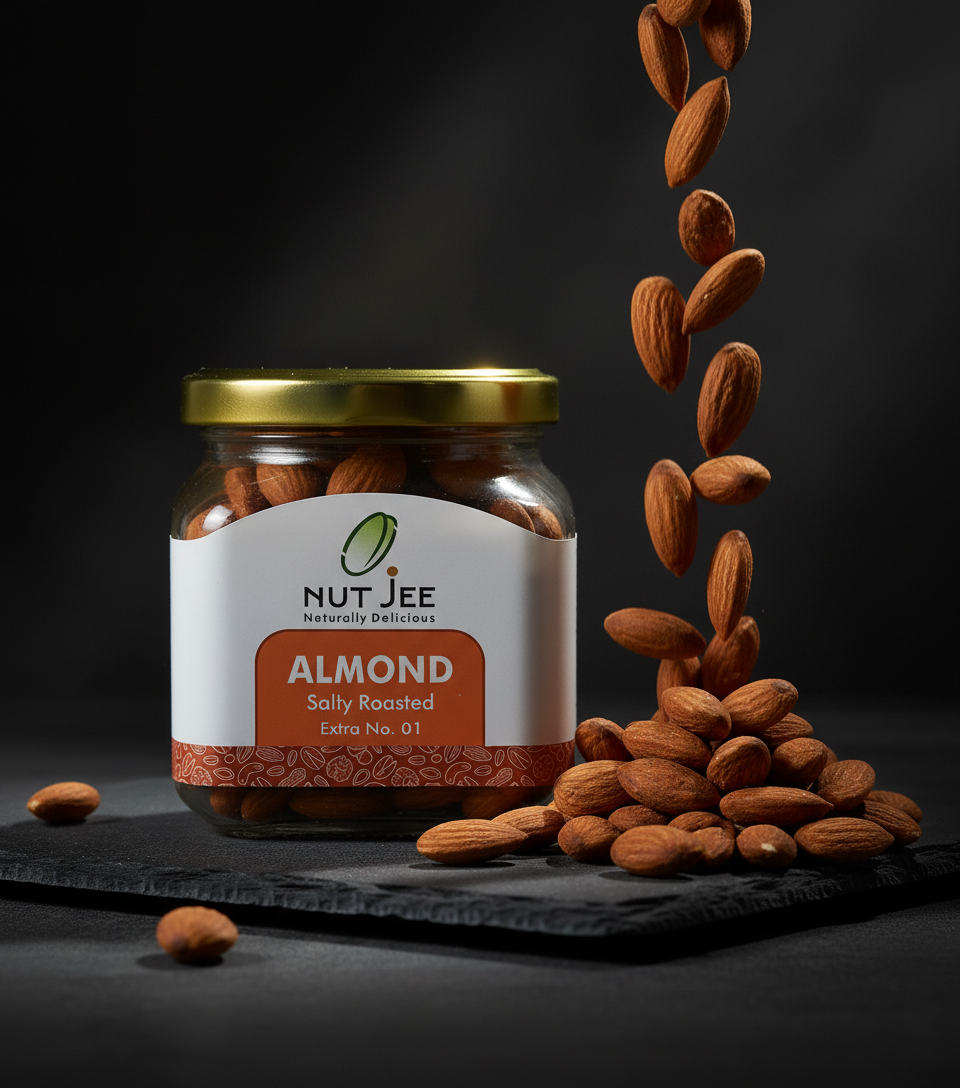NutJee Almonds - Salty Roasted - Extra No. 1