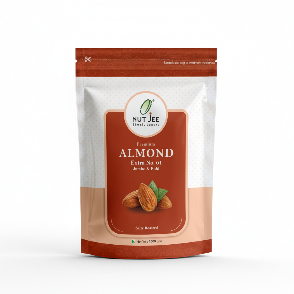NutJee Almonds - Salty Roasted - Extra No. 1