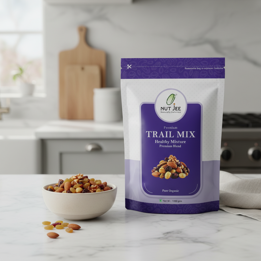 NutJee Trail Mix - Healthy Mixture