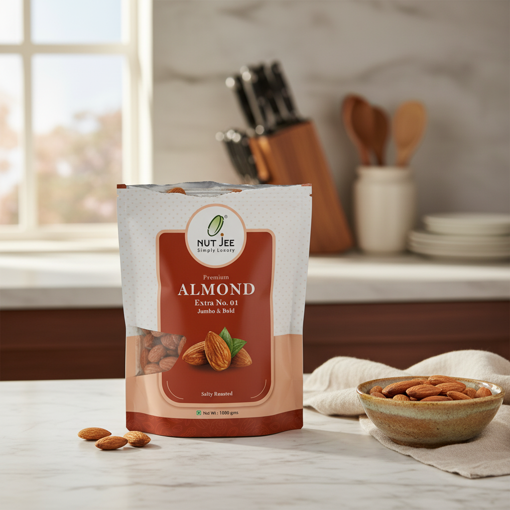 NutJee Almonds - Salty Roasted - Extra No. 1